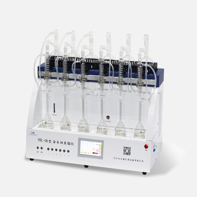 Système automatique 8pcs de distillation de cyanure d'azote/phénol d'ammoniaque