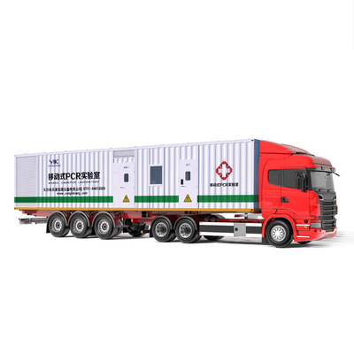 chambre mobile de conteneur de laboratoire d'ACP de 13.5m x de 2.98m x de 2.98m droite