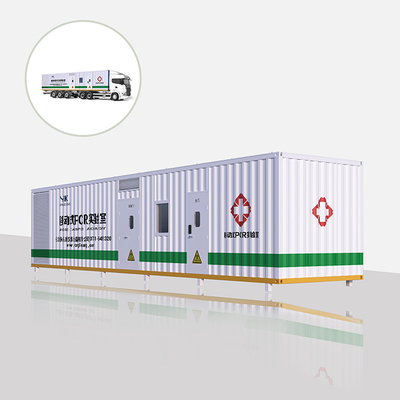 Cabinet de sécurité biologique d'ACP d'hôpital de 13.5m de machine mobile de laboratoire